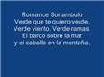 Poema romancero sonambulo.flv